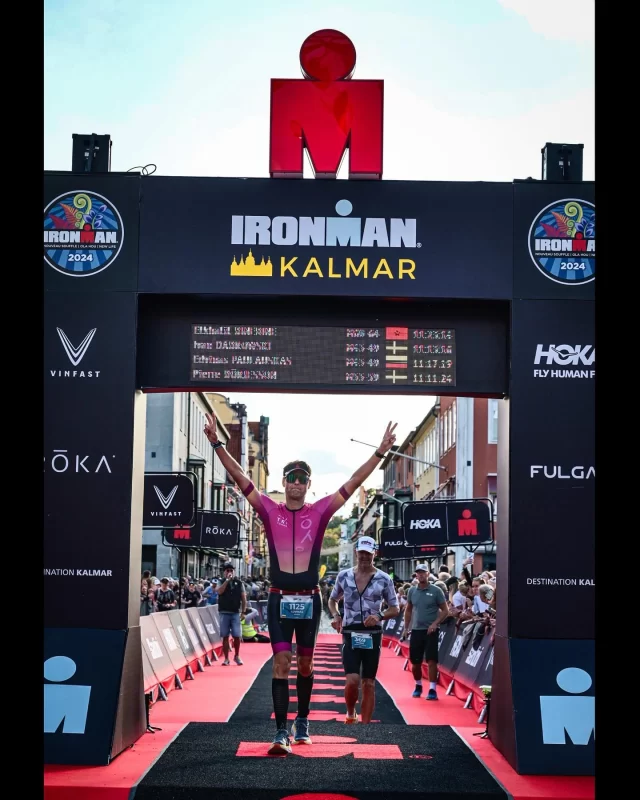 Edvinas 🇱🇹 finished IRONMAN 140.6 Kalmar 🇸🇪 2024 | Time 11:17:20 Back in August 2022, Edvinas went to Copenhagen 🇩🇰 for the IRONMAN race, but he couldn’t compete because he had a really bad knee injury and serious ITB pain. It’s tough to just watch a race when you know you could be out there racing. That day, I promised Edvinas I’d help him get ready for an IRONMAN and recover from his injuries. It took us more than a year to heal from the injuries and later, carefully train for an IRONMAN race while being cautious of those injuries. We finally finished an IRONMAN in Kalmar 🇸🇪 with a time of 11 hours and 17 minutes 💪 @paulauskas_edvinas 💪👏 #enduance3club #endurance3 #endurance #IRONMAN #IRONMAN1406 #IMKalmar #IRONMANtri #IRONMANKalmar #trainingjourney #traininggoals #triathlon #triathlete #tri #swim #bike #run #swimbikerun #triathlontraining #ironmantraininig #sportsinjury #triathletesperformance